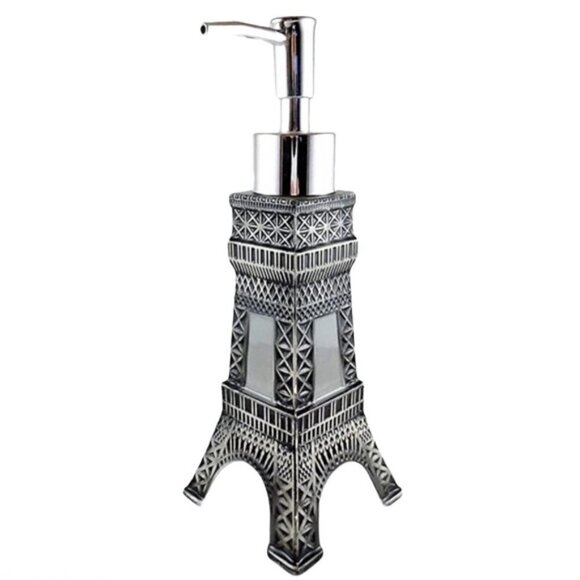 Eiffel Tower Paris Bathroom Accessories Soap Dispenser Toothbrush Holder… - Picture 3 of 16